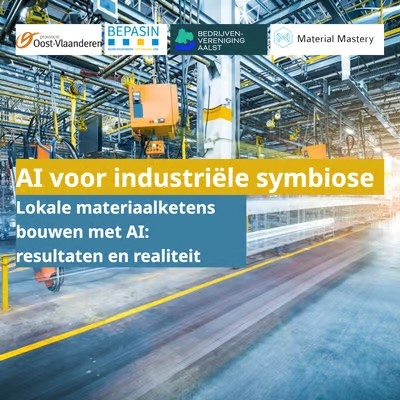 Discovery of symbiotic opportunities in industry with AI